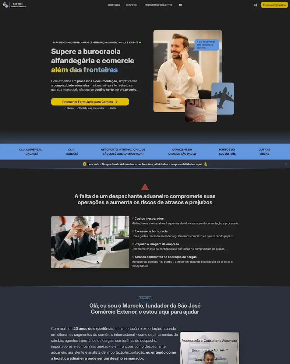 exemplo visual de trabalho realizado